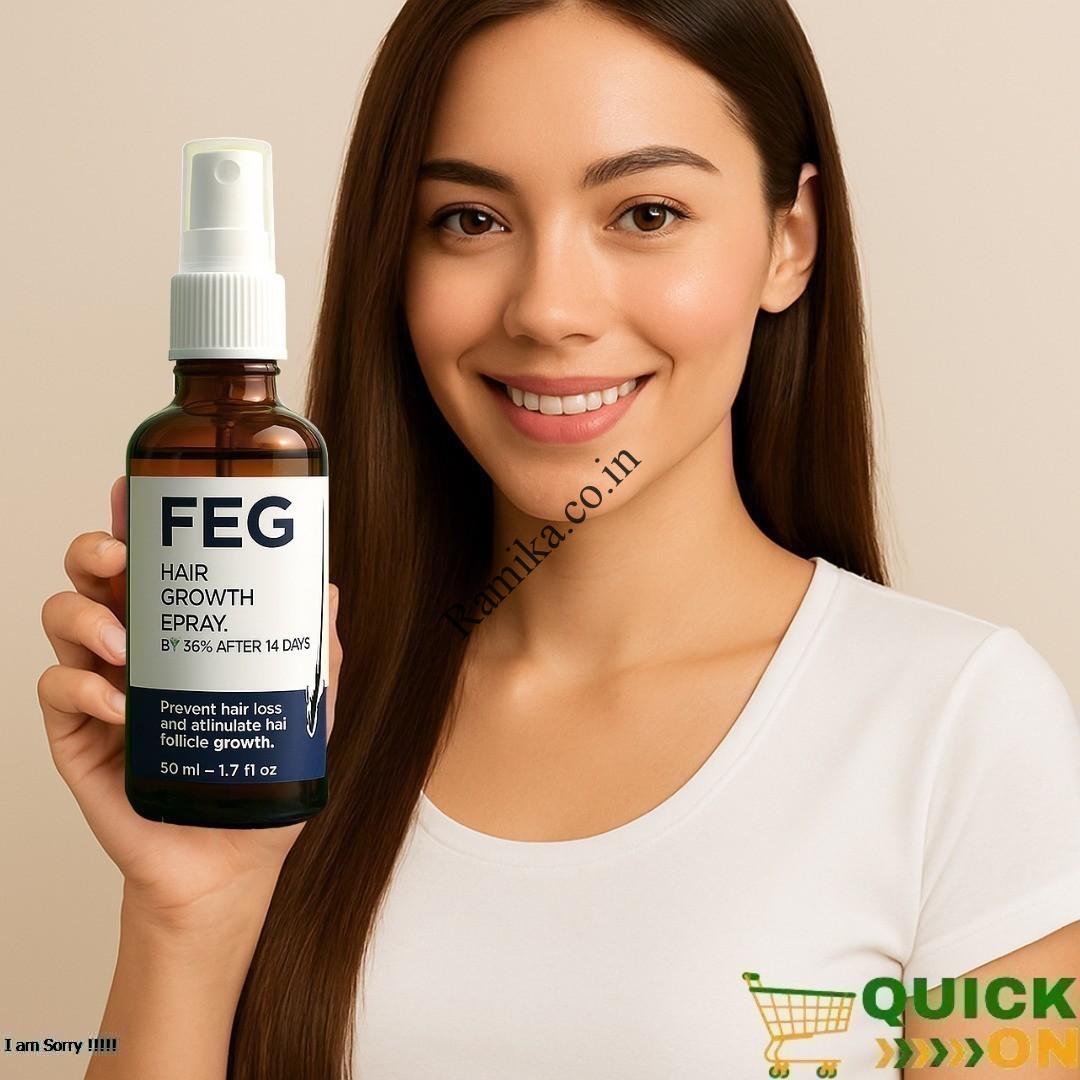 FEG Plus Hair Growth Spray in Pakistan – 03001819306